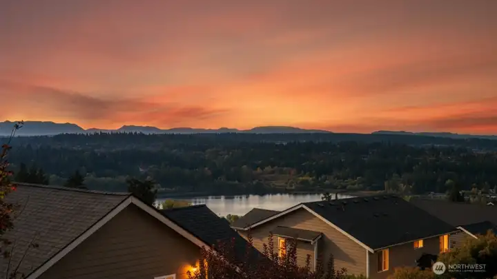 View from primary suite! Enhanced photo.