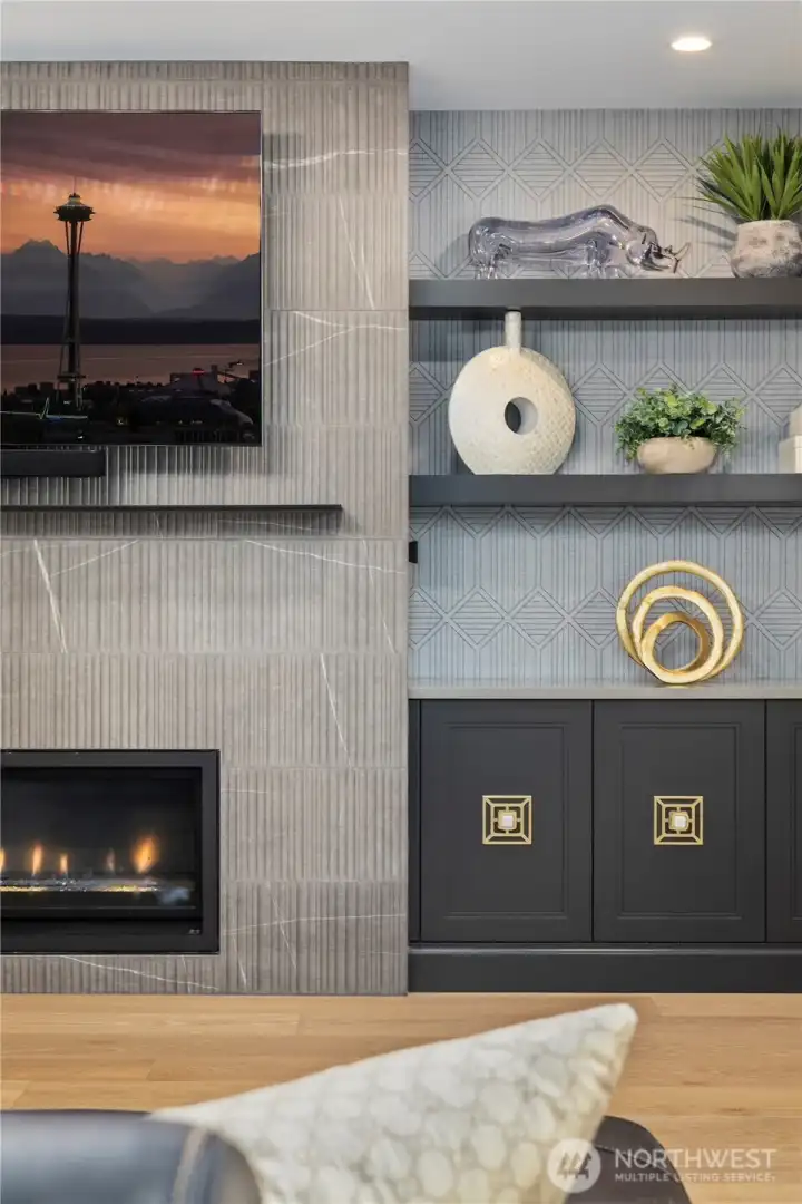 Designer touches throughout.