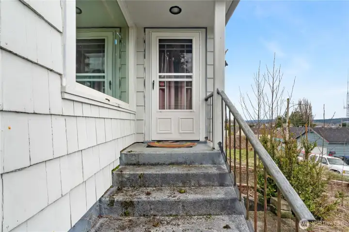 Front porch steps