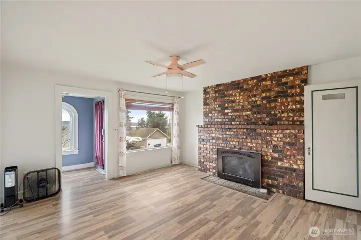 Front entrance into sitting room