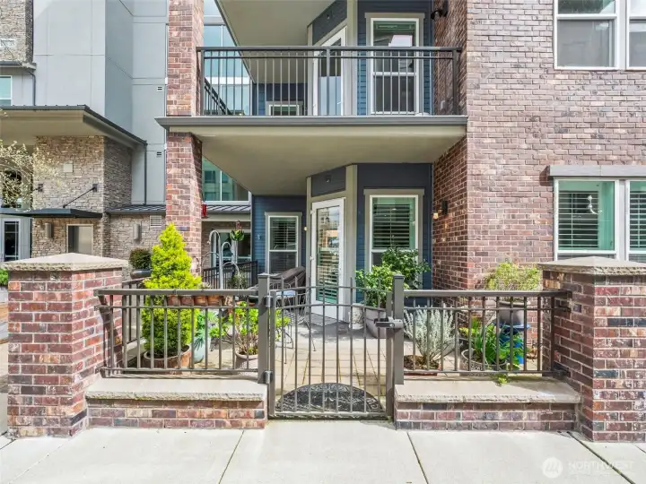 Ground floor unit with spacious patio!