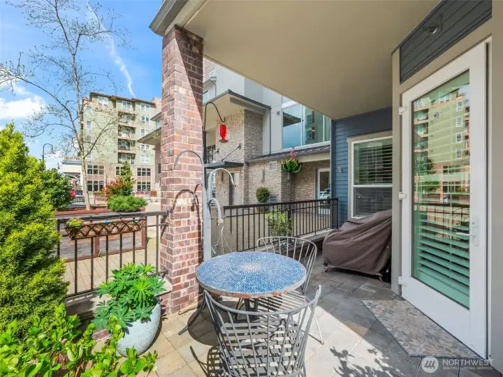 Covered outdoor patio