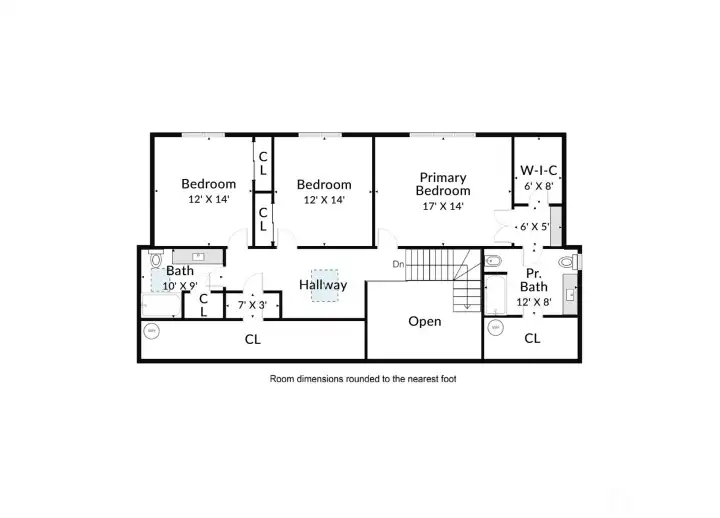 Main House upper floor