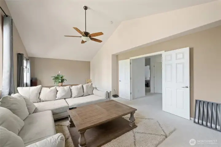 Bonus room upstairs.