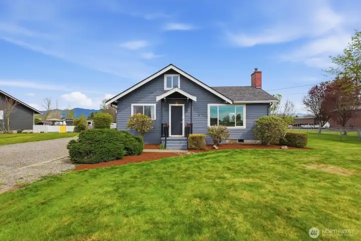 Check out the brand-new front window and refreshed trim highlights the attention to detail and care given to this move-in-ready home.