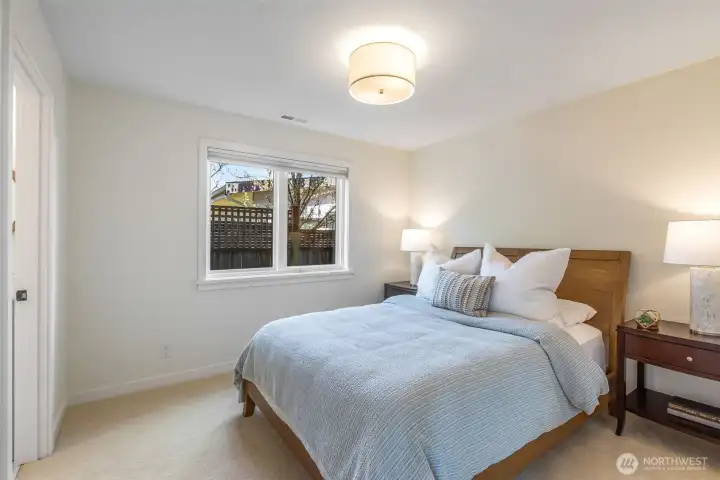 Private guest suite on the main floor