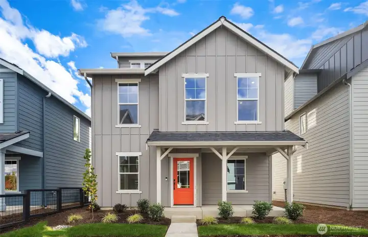 Model of home Ash Plan. Not actual home.