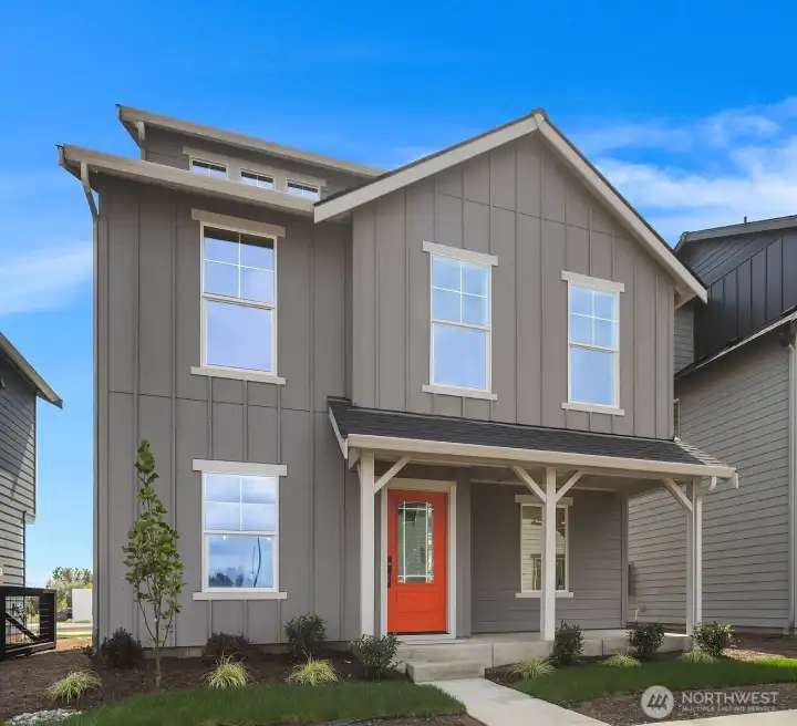 Model of home Ash Plan. Not actual home.