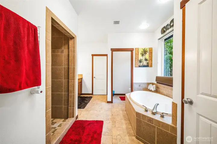 Tiled throughout.