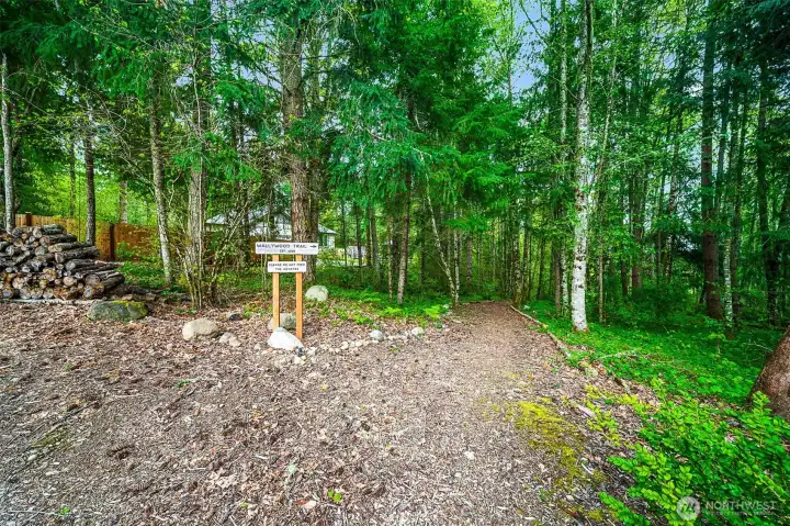 Stunning woods to enjoy nature in your backyard.