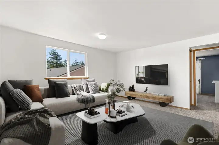 Bonus Room (digitally staged)