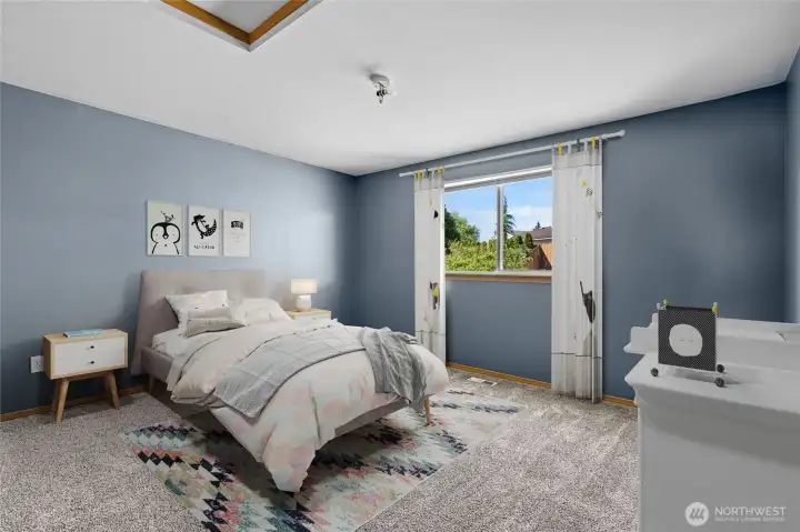 Bedroom 3 (digitally staged)