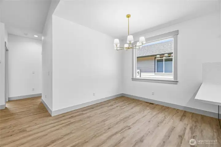Dining area. Dining area.