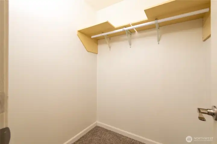 Primary room closet