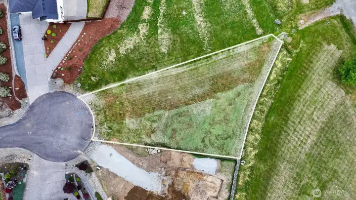 From above, with approzimate boundary lines. From above, with approzimate boundary lines.