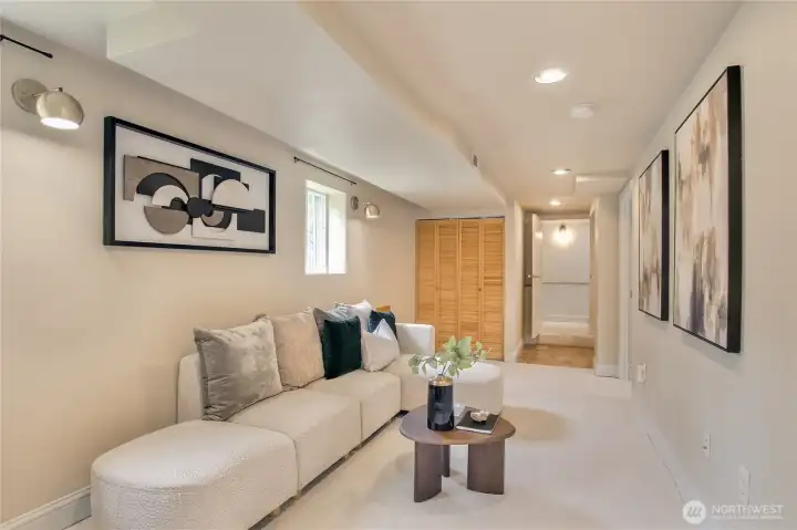 Second living space or flex space. How will you use it?