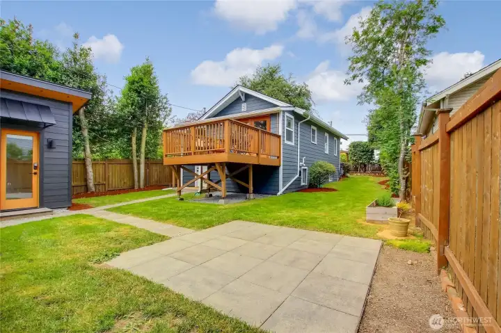 A patio that invites great relaxation for you and all your guests.