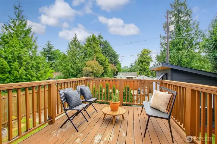Back deck