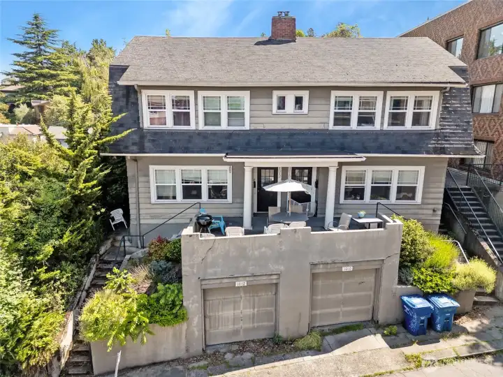 Classic 1916 townhome style duplex in a prime Capitol Hill location.