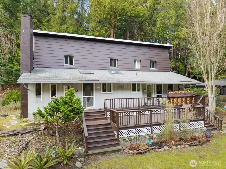 A peaceful wooded retreat to call home .. A peaceful wooded retreat to call home ..