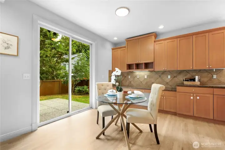 Kitchen nook!