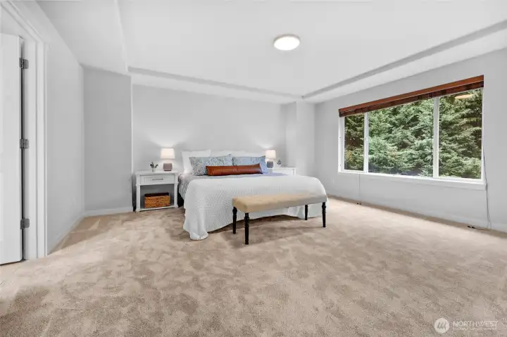 Primary bedroom!
