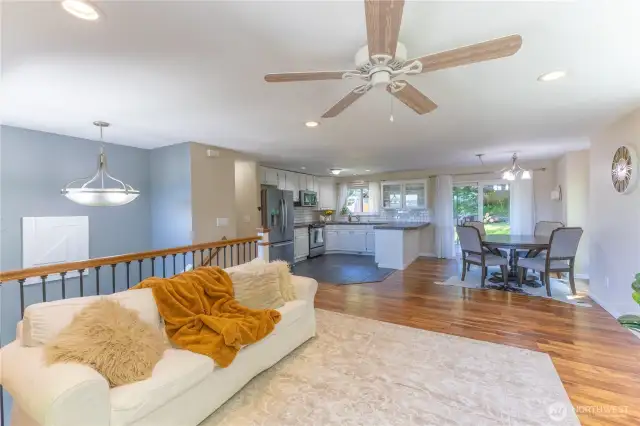 Open concept great for entertaining