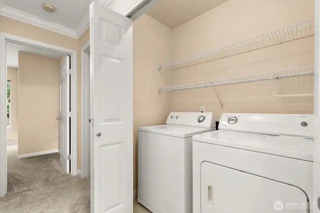 Convenient In-Unit Laundry!