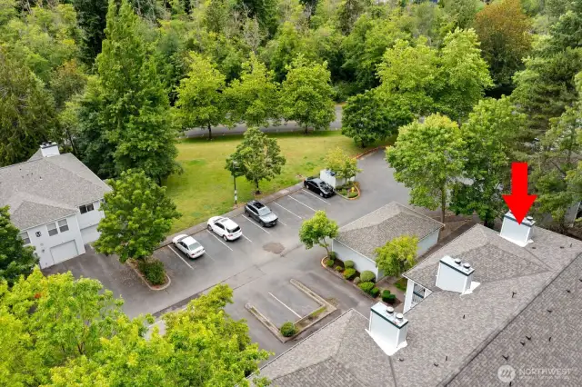 Nestled in a quiet corner of the complex with a cul-de-sac so no through traffic!