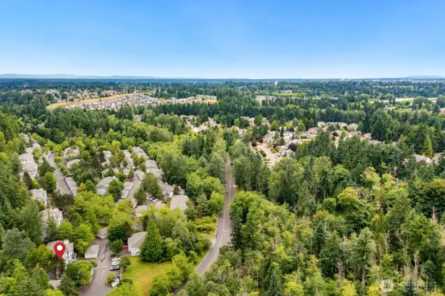 Close to everything! Enjoy nearby shopping, dining, and major commuting routes.