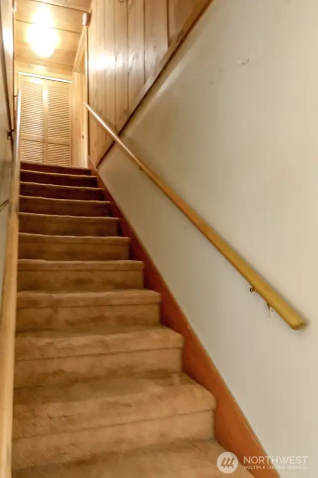 Head upstairs to find a two additional bedrooms!