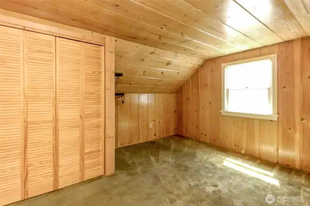 Bedroom no. 4 - located on the upper level.