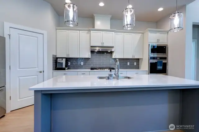 Beautiful Custom Cabinetry W/Double Ovens