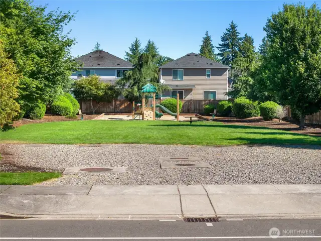 Park is directly across the street