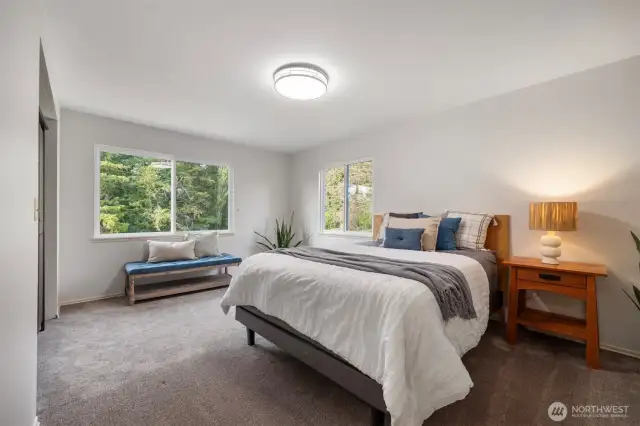 Large guest bedroom, one of 5+
