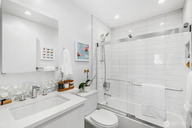 Updated Full Bathroom.
