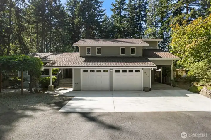 Front Elevation of Home.