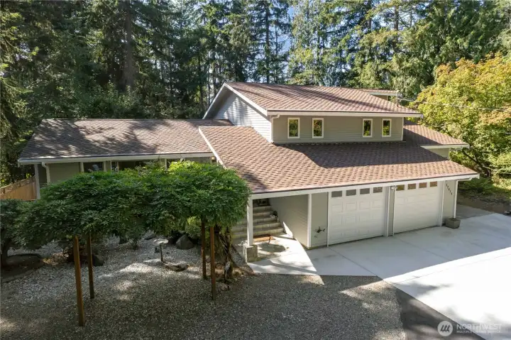 Front Elevation of Home.