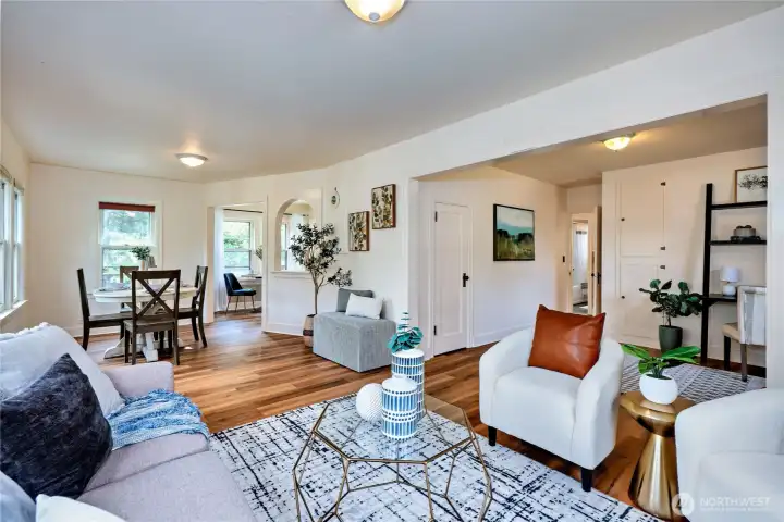 This bungalow is full of charm