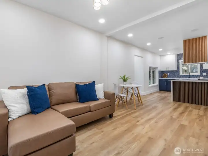 Open concept main floor