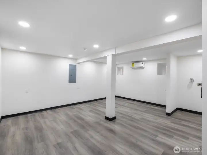 Fully finished basement