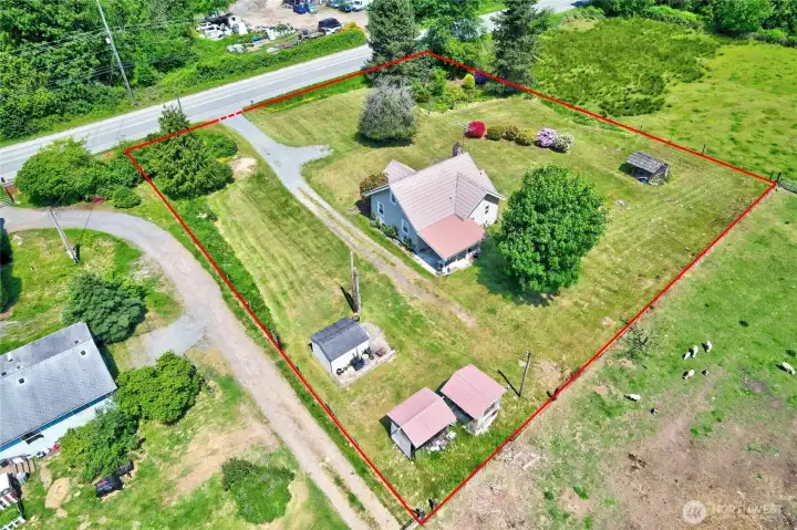 Enjoy all the room this offers to expand!