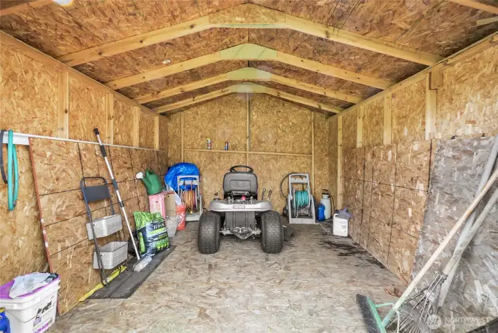 Largest of the three outbuildings.