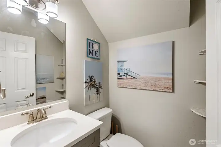 1/2 bath
