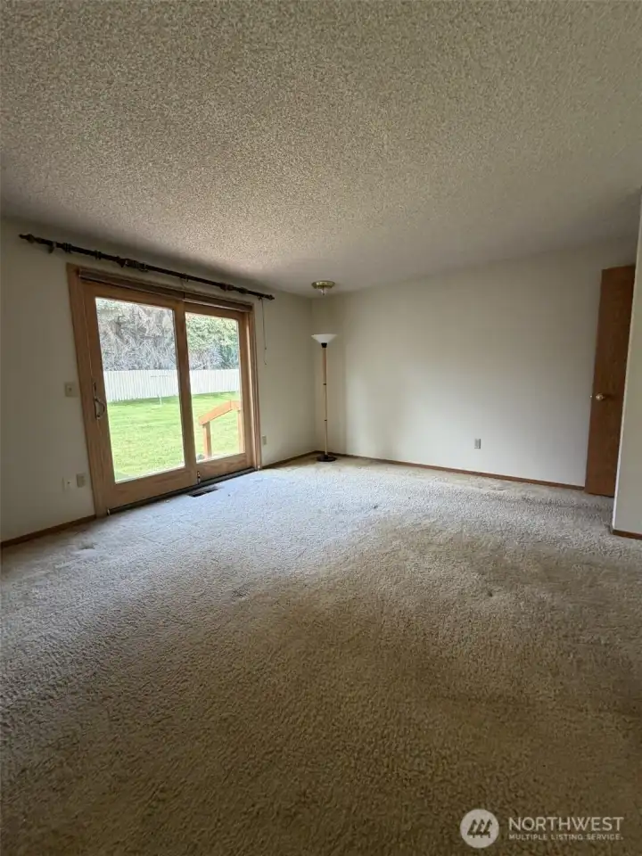 Generous Primary Bedroom w/Sliding Door