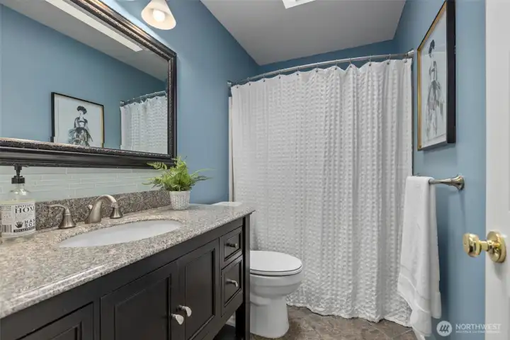 Secondary bathroom