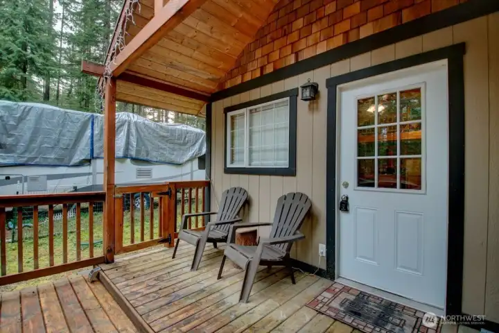 Multi flex area with covered deck
