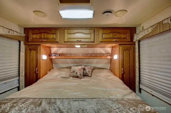 Bedroom with closet space