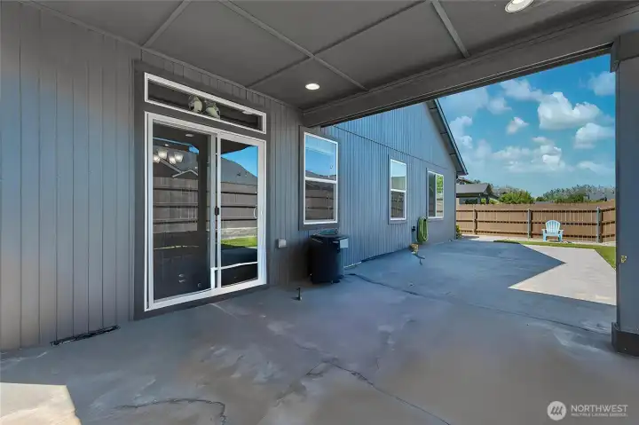 Back patio