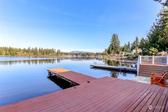 Private pier & floating dock